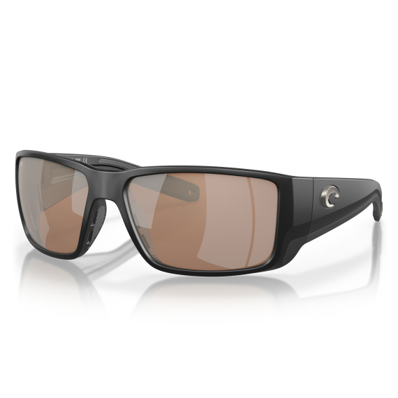 Costa Blackfin Pro Matte Black - Copper Silver Mirror 580G in the group Clothes & Shoes / Eyewear / Polarized Sunglasses at Sportfiskeprylar.se (90780360)