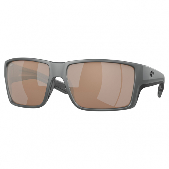 Costa Reefton Pro Matte Gray Copper Silver Mirror 580G in the group Clothes & Shoes / Eyewear / Polarized Sunglasses at Sportfiskeprylar.se (90801063)