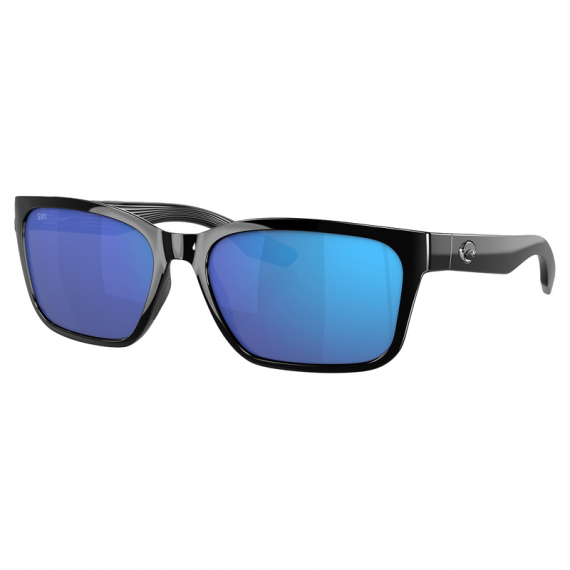 Costa Palmas Black Blue Mirror 580G in the group Clothes & Shoes / Eyewear / Polarized Sunglasses at Sportfiskeprylar.se (90810157)