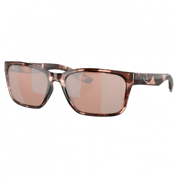 Costa Palmas Coral Tortoise Copper Silver Mirror 580P in the group Clothes & Shoes / Eyewear / Polarized Sunglasses at Sportfiskeprylar.se (90810557)