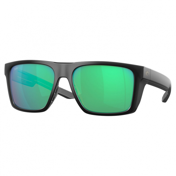 Costa Lido Matte Black Green Mirror 580G in the group Clothes & Shoes / Eyewear / Polarized Sunglasses at Sportfiskeprylar.se (91040257)