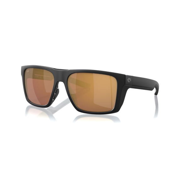 Costa Lido Matte Black - Gold Mirror 580G in the group Clothes & Shoes / Eyewear / Polarized Sunglasses at Sportfiskeprylar.se (91041457)