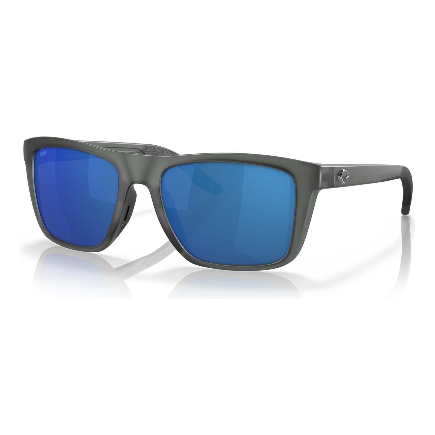 Costa Mainsail-Gray Crystal-Blue Mirror 580P in the group Clothes & Shoes / Eyewear / Polarized Sunglasses at Sportfiskeprylar.se (91070555)