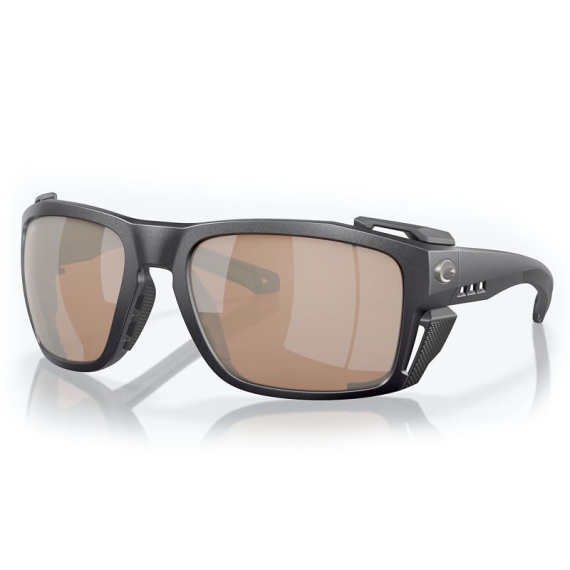 Costa King Tide 8 Black Pearl, Copper Silver Mirror 580g in the group Clothes & Shoes / Eyewear / Polarized Sunglasses at Sportfiskeprylar.se (91110360)