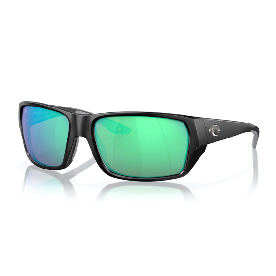 Costa Tailfin Matte Black Green Mirror 580G in the group Clothes & Shoes / Eyewear / Polarized Sunglasses at Sportfiskeprylar.se (91130357)