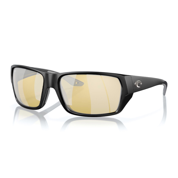 Costa Tailfin Matte Black Sunrise Silver Mirror 580G in the group Clothes & Shoes / Eyewear / Polarized Sunglasses at Sportfiskeprylar.se (91130557)