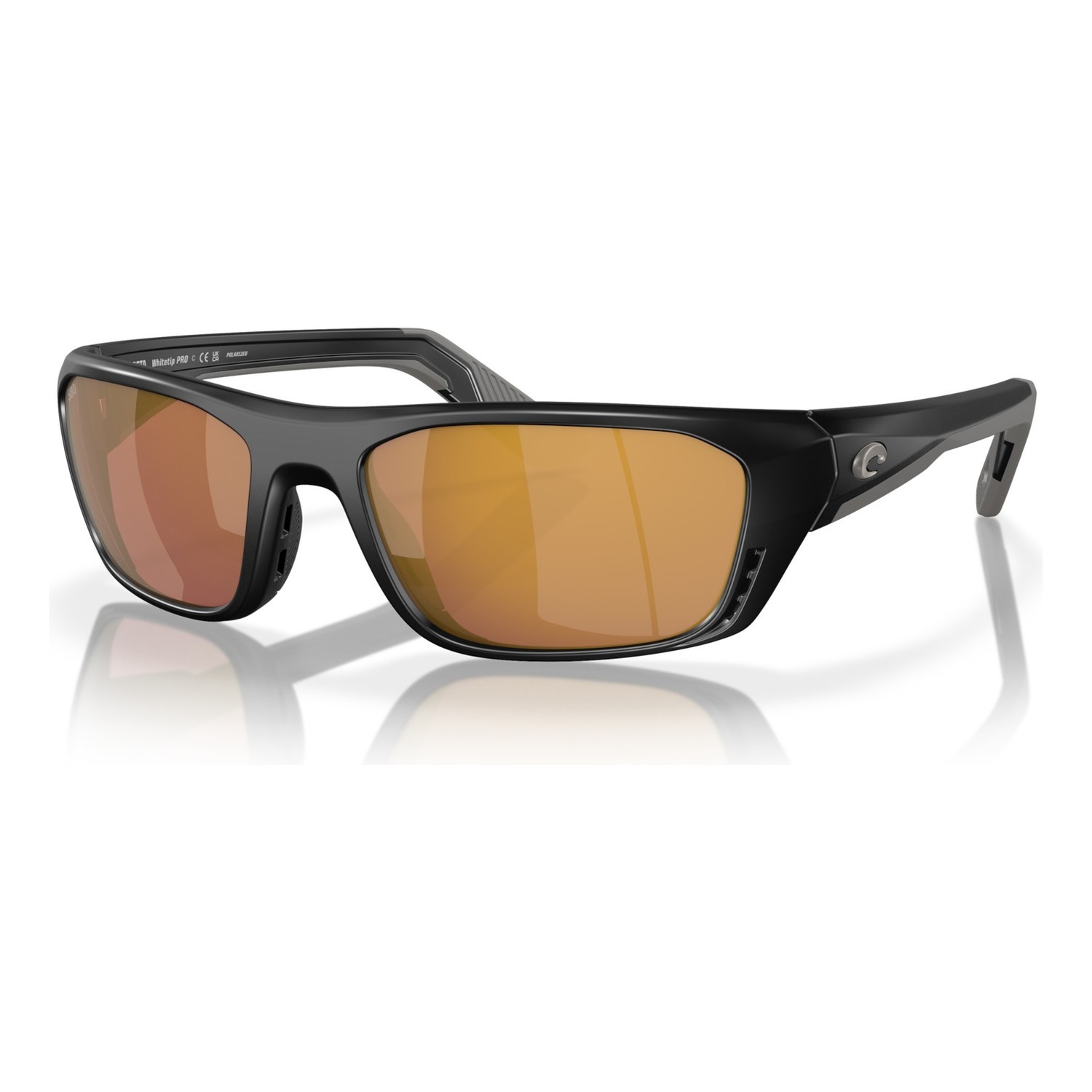 Costa Whitetip Pro-Matte Black-Gold Mirror 580G in the group Clothes & Shoes / Eyewear / Polarized Sunglasses at Sportfiskeprylar.se (91150657)