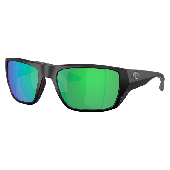 Costa Finlet Matte Black - Green Mirror 580P in the group Clothes & Shoes / Eyewear / Polarized Sunglasses at Sportfiskeprylar.se (91180859)