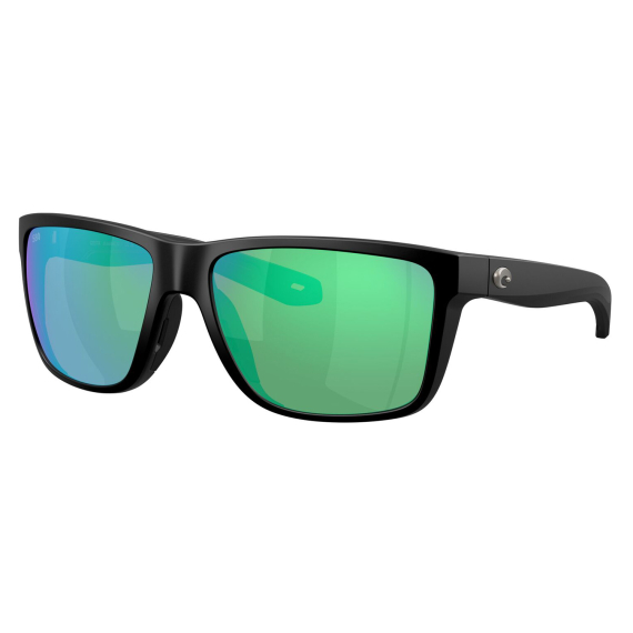 Costa Broadbill II Matte Black - Green Mirror 580G in the group Clothes & Shoes / Eyewear / Polarized Sunglasses at Sportfiskeprylar.se (91200258)