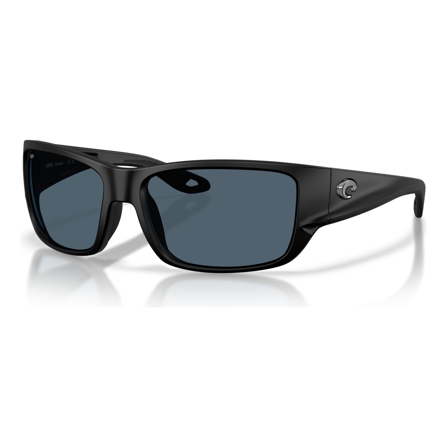 Costa Schoolie - Matte Black - Gray 580P in the group Clothes & Shoes / Eyewear / Polarized Sunglasses at Sportfiskeprylar.se (91320156)