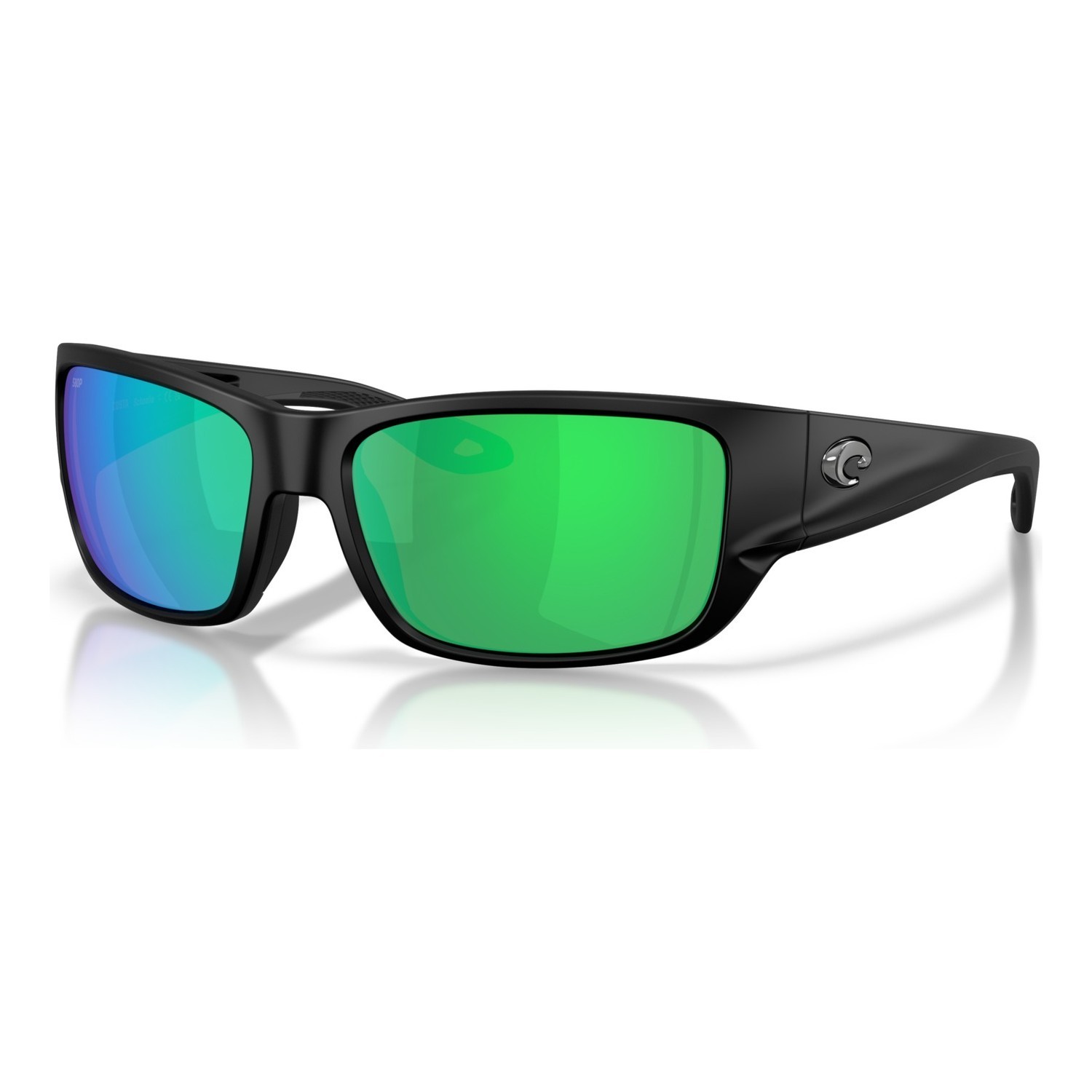 Costa Schoolie - Matte Black - Green Mirror 580P in the group Clothes & Shoes / Eyewear / Polarized Sunglasses at Sportfiskeprylar.se (91320356)