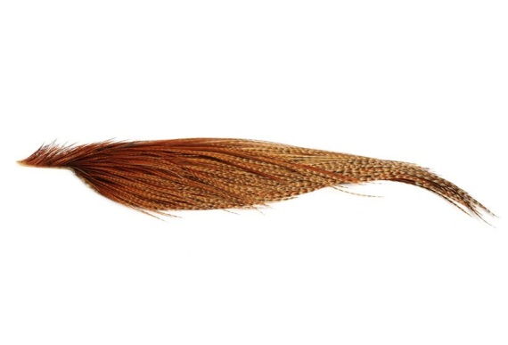 Whiting Bronze 1/2 Dry Fly Hackle Barred Dark Ginger in the group Hooks & Terminal Tackle / Fly Tying / Fly Tying Material / Feathers & Capes / Hackle at Sportfiskeprylar.se (91341016)