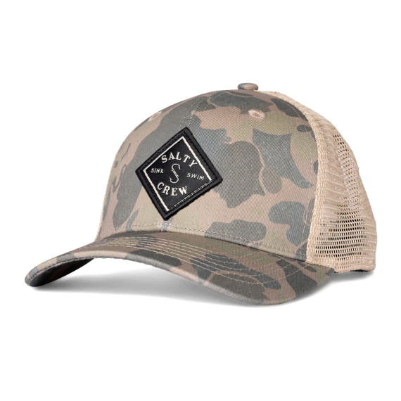 Salty Crew Sea Line Retro Trucker Sand Camo in the group Clothes & Shoes / Caps & Headwear / Caps at Sportfiskeprylar.se (9334966013516)