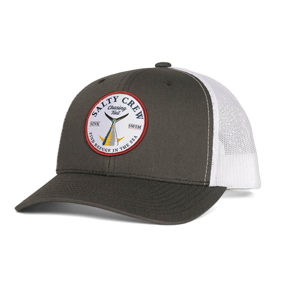 Salty Crew Bottom Dweller Retro Trucker Charcoal White in the group Clothes & Shoes / Caps & Headwear / Caps at Sportfiskeprylar.se (9334966013530)