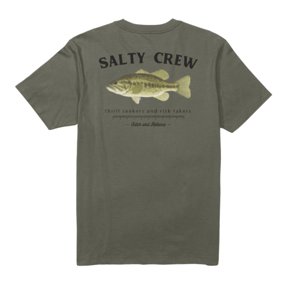 Salty Crew Bigmouth Premium S/S Tee Dusty Olive in the group Clothes & Shoes / Clothing / T-shirts at Sportfiskeprylar.se (9334966199586r)