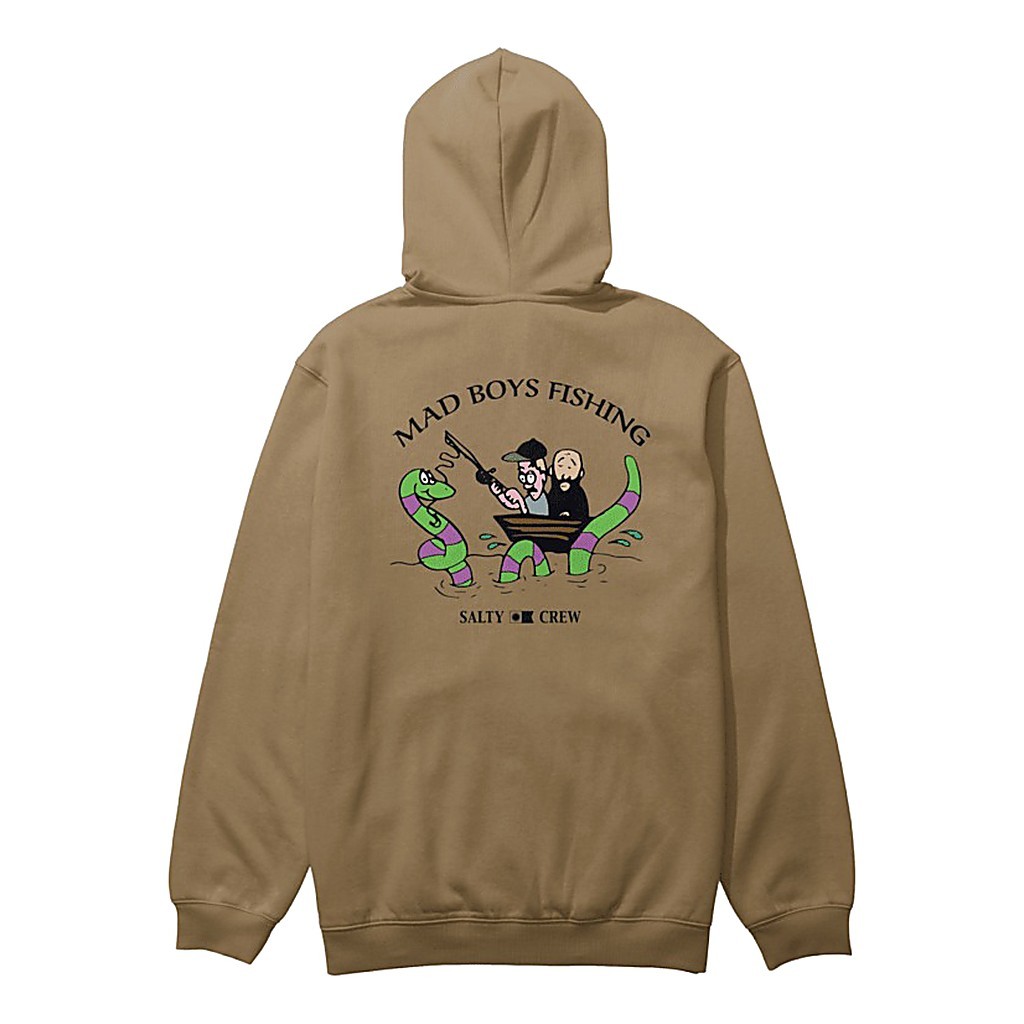 Salty Crew X Mad Boys Hoodie Dijon in the group Clothes & Shoes / Clothing / T-shirts at Sportfiskeprylar.se (9334966200565r)