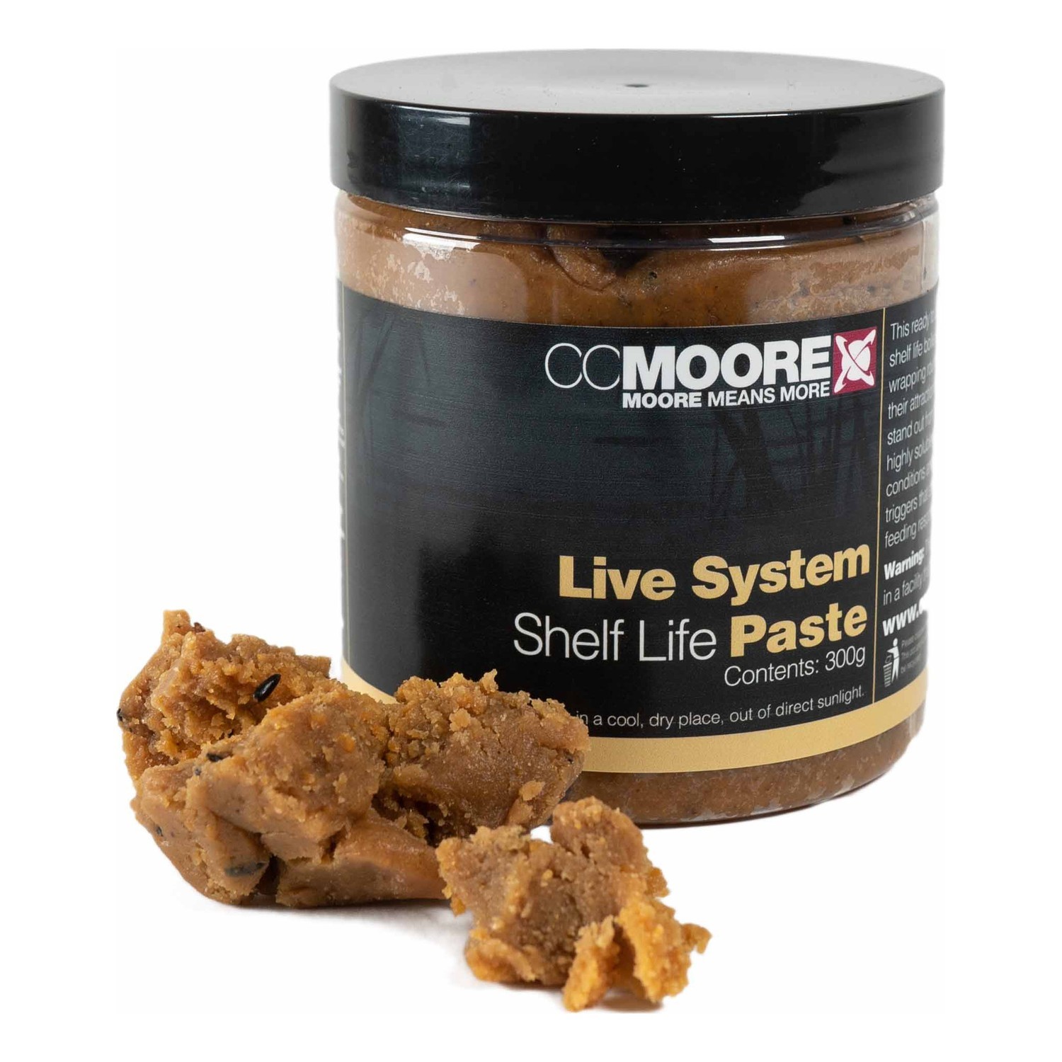 CC Moore Shelf Life Paste 300g in the group Lures / Boilies, Hook Baits & Groundbait / Paste & Trout Dough at Sportfiskeprylar.se (94505r)