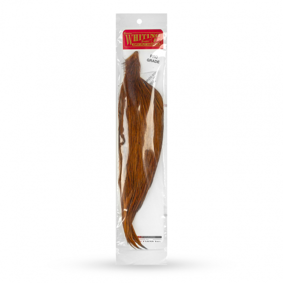 Whiting Pro Grade 1/2 Cape - WD/Nat. Brown in the group Hooks & Terminal Tackle / Fly Tying / Fly Tying Material / Feathers & Capes / Capes & Saddles at Sportfiskeprylar.se (95541203)