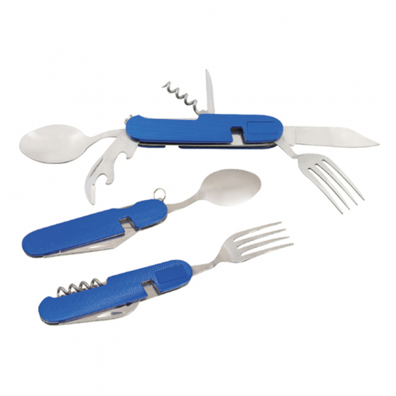 Konger Cutlery Folding Set - Big in the group Outdoor / Camp Kitchen & Utensils / Cutlery & Accessories at Sportfiskeprylar.se (960000233)