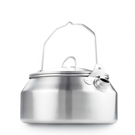 GSI Outdoors Glacier Stainless Tea Kettle in the group Outdoor / Camp Kitchen & Utensils / Coffee Makers & Coffee Pans / Coffee Pans at Sportfiskeprylar.se (970330)