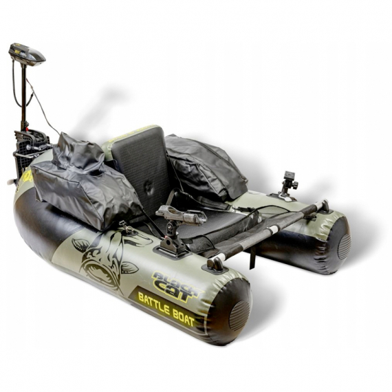 Black Cat Battle Boat Set 170cm in the group Marine Electronics & Boat / Belly Boats & Rubber Boats / Belly Boats & Belly Boat Accessories at Sportfiskeprylar.se (9991999)