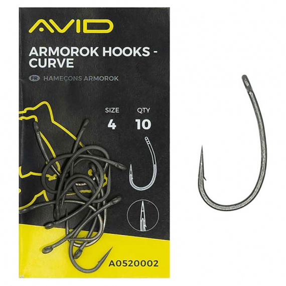 Avid Armorok Curve Barbed in the group Hooks & Terminal Tackle / Hooks / Specimen Hooks at Sportfiskeprylar.se (A0520001r)