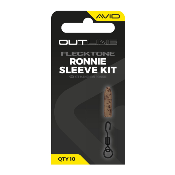 Avid Outline FleckTone Ronnie Sleeve Kit in the group Hooks & Terminal Tackle / Rig Accessories / Other Rig Accessories at Sportfiskeprylar.se (A0640106)