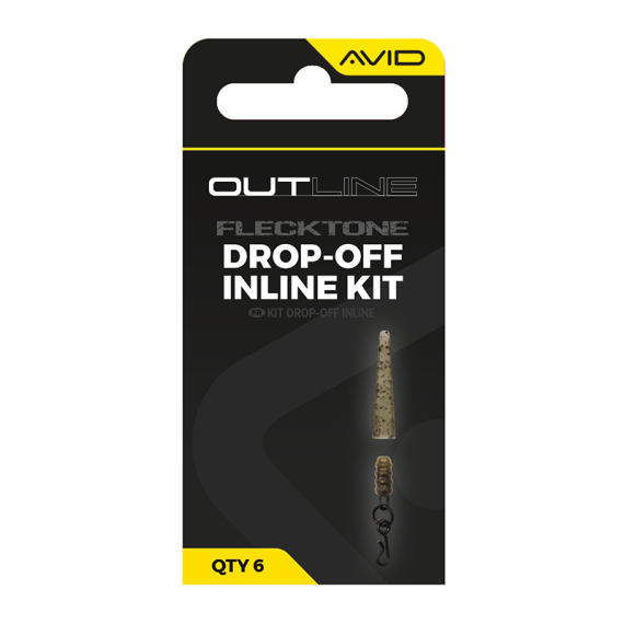 Avid Outline FleckTone Drop-Off Inline Kit in the group Hooks & Terminal Tackle / Rig Accessories / Other Rig Accessories at Sportfiskeprylar.se (A0640121)