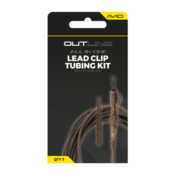 Avid Outline Lead Clip Tubing Kit in the group Hooks & Terminal Tackle / Rig Accessories / Other Rig Accessories at Sportfiskeprylar.se (A0640124)