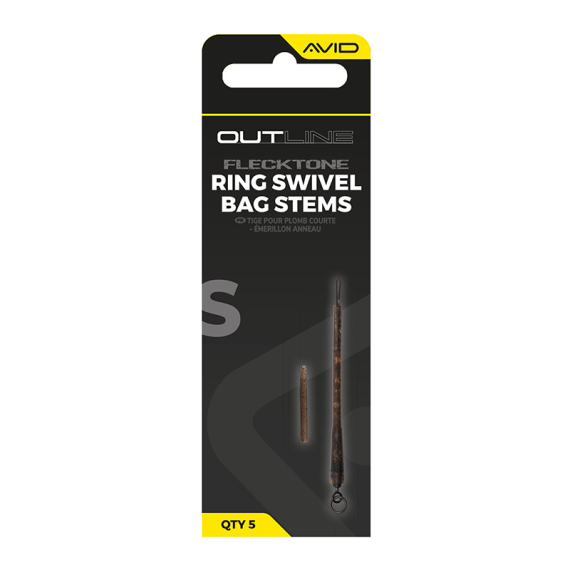 Avid Outline FleckTone Bag Stem Ring Swivel in the group Hooks & Terminal Tackle / Rig Accessories / Other Rig Accessories at Sportfiskeprylar.se (A0640126r)