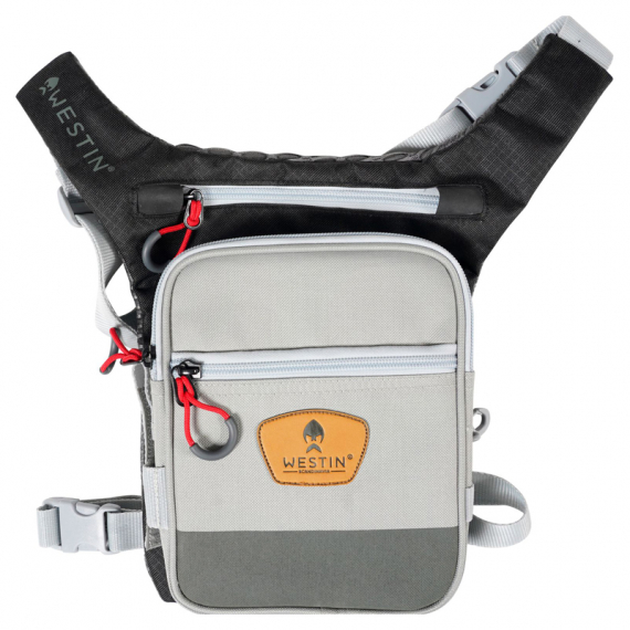 Westin W3 Leg Bag Medium Grey/Black in the group Storage / Tackle Bags / Hip packs at Sportfiskeprylar.se (A121-389-M)