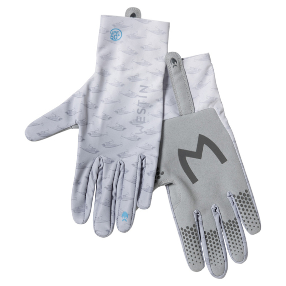 Westin Solar UPF Glove Grey in the group Clothes & Shoes / Clothing / Gloves at Sportfiskeprylar.se (A166-740-Lr)