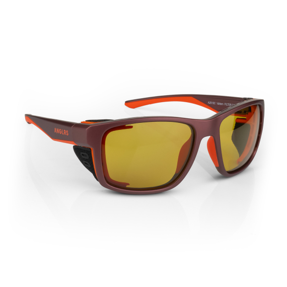 ANGLRS Vättern Matt Metallic Brown in the group Clothes & Shoes / Eyewear / Polarized Sunglasses at Sportfiskeprylar.se (A2510B)