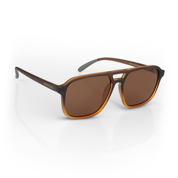 ANGLRS Sandhamn Transparent Dark Brown to Light Brown Gradient in the group Clothes & Shoes / Eyewear / Polarized Sunglasses at Sportfiskeprylar.se (A2511A)