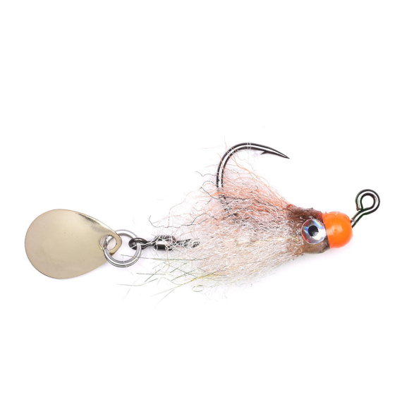 Vision Perch - The Baler Rst Brown/Tan Spoon #2 in the group Lures / Flies / Streamers at Sportfiskeprylar.se (A276909515-02)