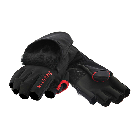 Westin HLF Tec Gloves Gunmetal in the group Clothes & Shoes / Clothing / Gloves at Sportfiskeprylar.se (A290-739-Mr)