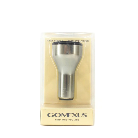 Gomexus 27mm Aluminum Reel Power Knob Silver/Black in the group Reels / Accessories Fishing Reels / Reel Knobs at Sportfiskeprylar.se (A30LTNBK)
