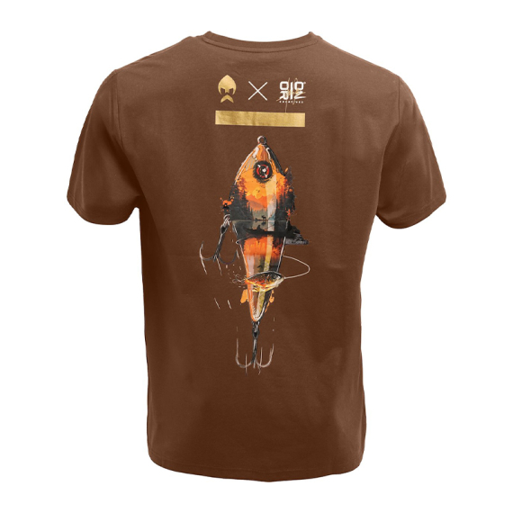 Westin Swimlure T-Shirt Dark Brown in the group Clothes & Shoes / Clothing / T-shirts at Sportfiskeprylar.se (A317-1447-Sr)