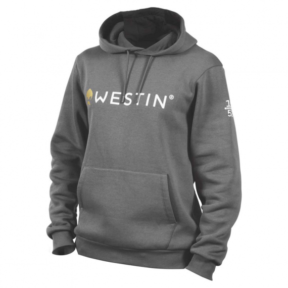 Westin Original Hoodie Iron Grey in the group Clothes & Shoes / Clothing / Sweaters / Hoodies at Sportfiskeprylar.se (A62-678-XSr)
