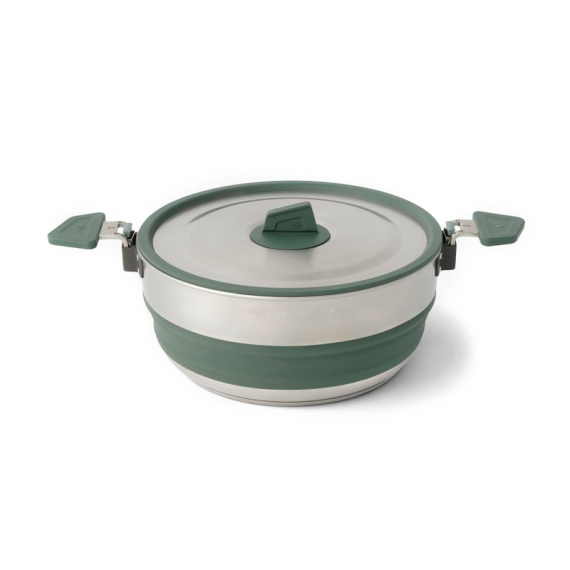 Sea To Summit Detour Stainless Steel Collapsible Pot 3L in the group Outdoor / Camp Kitchen & Utensils / Pots & Pans / Pots at Sportfiskeprylar.se (ACK026021-402002)