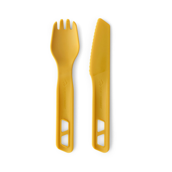 Sea To Summit Passage Cutlery Set 2pcs Yellow in the group Outdoor / Camp Kitchen & Utensils / Cutlery & Accessories at Sportfiskeprylar.se (ACK035021-120901)