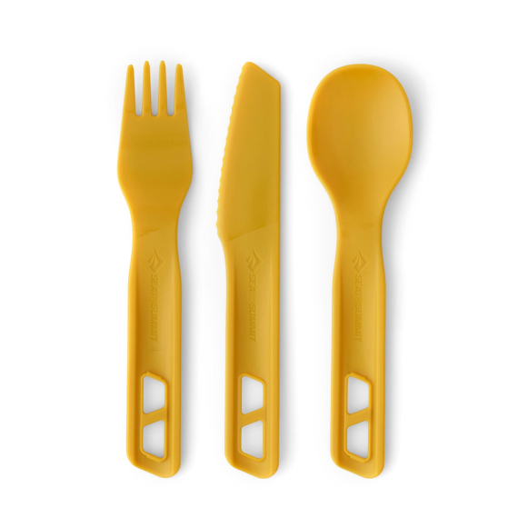 Sea To Summit Passage Cutlery Set 3pcs Yellow in the group Outdoor / Camp Kitchen & Utensils / Cutlery & Accessories at Sportfiskeprylar.se (ACK035021-120905)