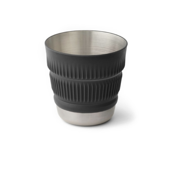 Sea To Summit Detour Stainless Steel Collapsible Mug Black in the group Outdoor / Camp Kitchen & Utensils / Cups & Mugs at Sportfiskeprylar.se (ACK039031-050101)