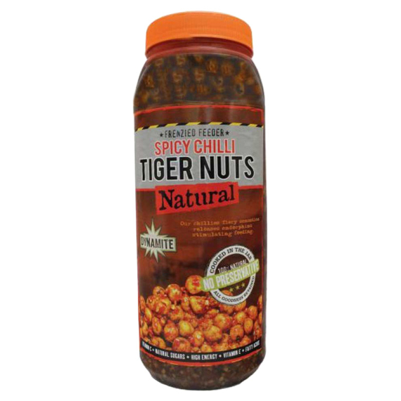 Dynamite Baits Frenzied Tiger Nuts Chilli 2,5kg in the group Lures / Boilies, Hook Baits & Groundbait / Particles at Sportfiskeprylar.se (ADY040036)