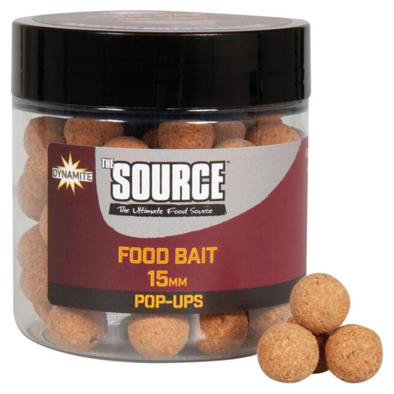 Dynamite Baits The Source Pop Ups - 15mm in the group Lures / Boilies, Hook Baits & Groundbait / Popups at Sportfiskeprylar.se (ADY040110)