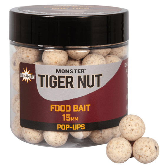 Dynamite Baits Monster Tiger Nut Pop-Ups 15mm in the group Lures / Boilies, Hook Baits & Groundbait / Popups at Sportfiskeprylar.se (ADY040229)