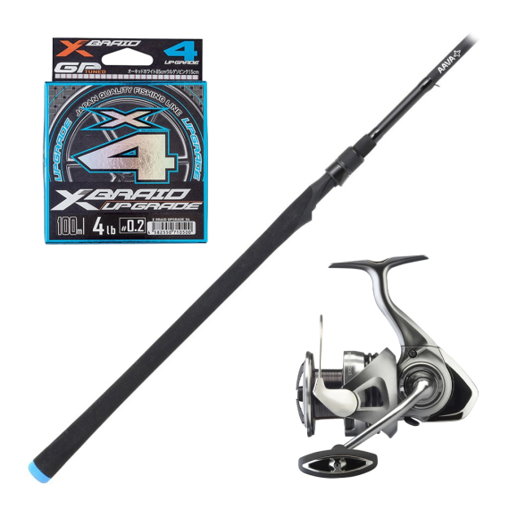 AAVA AINOA Seatrout Spinning Combo 9\' 8-30g in the group Combos / Spinning Combos / Sea Trout Spinning Set at Sportfiskeprylar.se (AINOASEATROUTSET)