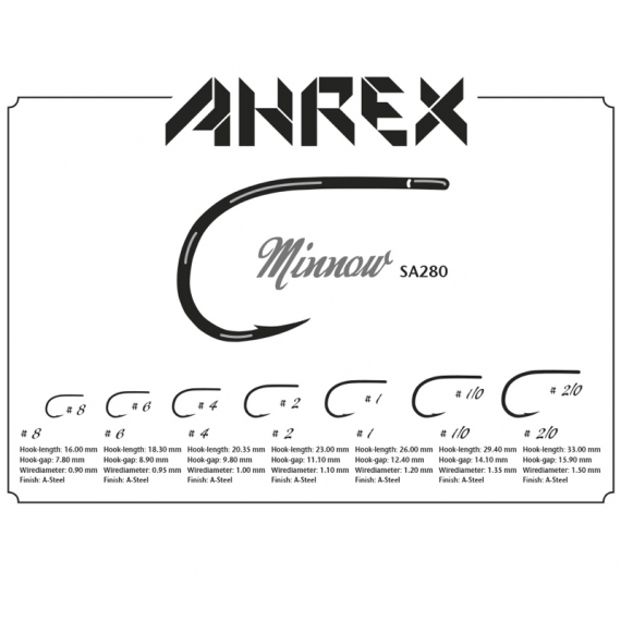 Ahrex SA280 SA Minnow #4