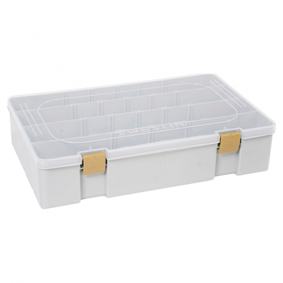 Westin W3 Tackle Box 36x22,5x8cm Grey/Clear in the group Storage / Tackle Boxes / Lure Boxes at Sportfiskeprylar.se (B02-706-036)
