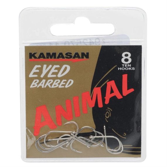 Kamasan Animal Eyed Barbed in the group Hooks & Terminal Tackle / Hooks / Specimen Hooks at Sportfiskeprylar.se (B090-14r)